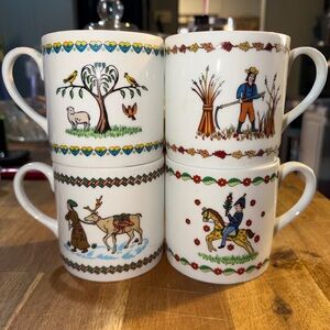 Gevalia Swedish Seasons mug Collection